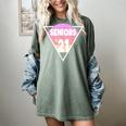 Seniors 2021 For Her Him Retro 21 Graduation Class Women's Comfort Colors T-Shirt Berry
