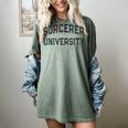 Silly Anti Social SORCERER UNIVERSITY Introvert Stay Away Women's Comfort Colors T-Shirt Berry Silly Anti Social SORCERER UNIVERSITY Introvert Stay Away Women's Comfort Colors T-Shirt Berry
