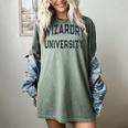 Silly Don'T Call Me WIZARDRY UNIVERSITY Introvert Sarcastic Women's Comfort Colors T-Shirt Berry