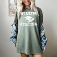 My Sister Mastered It Masters Degree Graduation MBA Women's Comfort Colors T-Shirt Berry