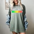 Social Battery Low Energy Antisocial Introvert Women's Comfort Colors T-Shirt Berry