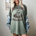 Socializing Was a Mistake Prairie Dog Introverts Humor Women's Comfort Colors T-Shirt Berry