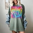 Straight Outta 8th Grade Great Graduation Eighth Grade Women's Comfort Colors T-Shirt Berry