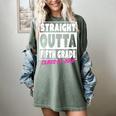 Straight Outta Fifth Grade Class Of 2018 Graduation Women's Comfort Colors T-Shirt Berry