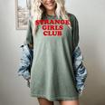 Strange Girls Club Weird Antisocial Introvert Humor Women's Comfort Colors T-Shirt Berry