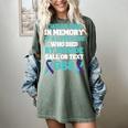 Suicide Prevention 988 Hotline In Memory Of Loved One Women's Comfort Colors T-Shirt Berry