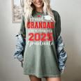 Super Proud Grandad Of 2025 Graduate Graduation Family Premium Women's Comfort Colors T-Shirt Berry