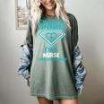 Superhero RN Nurse Shirt Graduation Women's Comfort Colors T-Shirt Berry