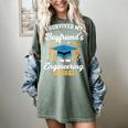 I Survived My Boyfriend's Engineering Degree Graduation Women's Comfort Colors T-Shirt Berry