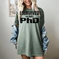 I Survived My Dad's PhD Graduation Women's Comfort Colors T-Shirt Berry