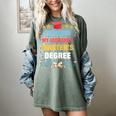 I Survived My Husband's Masters Degree Graduation Women's Comfort Colors T-Shirt Berry
