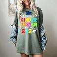I Survived Kindergarten Graduation 2025 Graduate Boys Girls Women's Comfort Colors T-Shirt Berry
