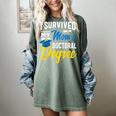 i Survived My Moms Doctoral Degree Graduation Gifts Women's Comfort Colors T-Shirt Berry