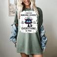 I Survived Nursing School Graduation 2025 Women's Comfort Colors T-Shirt Berry