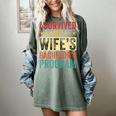 i Survived My Wife Bachelor's Degree Wife Graduation Women's Comfort Colors T-Shirt Berry
