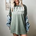 Team Overthinker Introvert Women's Comfort Colors T-Shirt Berry