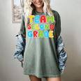 Team Second Grade Shirt 2nd Grade Back To School Graduation Women's Comfort Colors T-Shirt Berry