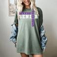 Tennis Senior Night Tennis Senior 2025 Graduation 43 Women's Comfort Colors T-Shirt Berry