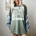Thank You Veterans In Memory Of All Veterans Women's Comfort Colors T-Shirt Berry