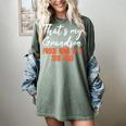 That's My Grandson 2018 Graduation Shirt For Grad Nanas Women's Comfort Colors T-Shirt Berry