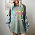 Tie Dye Happy Last Day Of School Graduation Teacher Student Women's Comfort Colors T-Shirt Berry