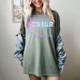 Tie Dye Senior 24 Class Of 2024 Seniors Graduation 24 Women's Comfort Colors T-Shirt Berry