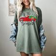 Tis The Season Holiday Nostalgia Red Truck Women's Comfort Colors T-Shirt Berry Tis The Season Holiday Nostalgia Red Truck Women's Comfort Colors T-Shirt Berry