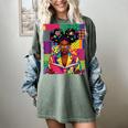 History Month Educated Black Women Girls Reading Book Women's Comfort Colors T-Shirt Berry