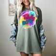 Totally 80's Tie Dye Retro Vibes 1980s Style Nostalgia Women's Comfort Colors T-Shirt Berry