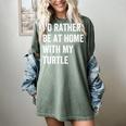 Turtle Owner Introvert Stay Home Women's Comfort Colors T-Shirt Berry