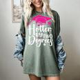 Two Degrees Hotter Graduation 2025 Diploma College Masters Women's Comfort Colors T-Shirt Berry