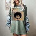 Unapologetically MHA-Ish Student Graduation Afro Women's Comfort Colors T-Shirt Berry