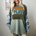VHS Cassette Retro Analog Nostalgia Theme Premium Women's Comfort Colors T-Shirt Berry