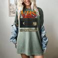 VHS Tape Nostalgia Old School Technology Humor Women's Comfort Colors T-Shirt Berry