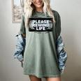 VHS Tape Rewind Glitch 90s Retro Nostalgia Please Rewind Women's Comfort Colors T-Shirt Berry