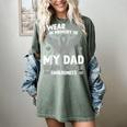 I Wear Gray In Memory Of My Dad Brain Cancer Awareness Women's Comfort Colors T-Shirt Berry I Wear Gray In Memory Of My Dad Brain Cancer Awareness Women's Comfort Colors T-Shirt Berry
