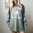 I Wear Periwinkle In Memory My Dad Stomach Cancer Awareness Women's Comfort Colors T-Shirt Berry