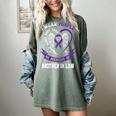 I Wear Purple In Memory Of Brother In Law Pancreatic Cancer Women's Comfort Colors T-Shirt Berry I Wear Purple In Memory Of Brother In Law Pancreatic Cancer Women's Comfort Colors T-Shirt Berry