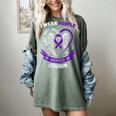 Wear Purple In Memory Of Cousin Pancreatic Cancer Awareness Women's Comfort Colors T-Shirt Berry Wear Purple In Memory Of Cousin Pancreatic Cancer Awareness Women's Comfort Colors T-Shirt Berry