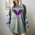 I Wear Purple In Memory For My Daughter Overdose Awareness Women's Comfort Colors T-Shirt Berry I Wear Purple In Memory For My Daughter Overdose Awareness Women's Comfort Colors T-Shirt Berry