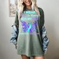 I Wear Purple In Memory For My Son Overdose Awareness Women's Comfort Colors T-Shirt Berry
