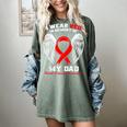 I Wear Red In Memory Of My Dad Heart Disease Awareness Month Women's Comfort Colors T-Shirt Berry I Wear Red In Memory Of My Dad Heart Disease Awareness Month Women's Comfort Colors T-Shirt Berry