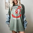 I Wear Red In Memory Of Great Aunt Heart Disease Awareness Women's Comfort Colors T-Shirt Berry