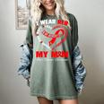 I Wear Red In My Memory Of My Mom Heart Disease Awareness Women's Comfort Colors T-Shirt Berry I Wear Red In My Memory Of My Mom Heart Disease Awareness Women's Comfort Colors T-Shirt Berry