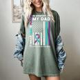 I Wear Teal & Purple In Memory Of My Dad Suicide Prevention Women's Comfort Colors T-Shirt Berry I Wear Teal & Purple In Memory Of My Dad Suicide Prevention Women's Comfort Colors T-Shirt Berry