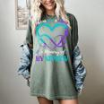 I Wear Teal & Purple In Memory Of My Nephew Women's Comfort Colors T-Shirt Berry I Wear Teal & Purple In Memory Of My Nephew Women's Comfort Colors T-Shirt Berry