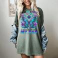 I Wear Teal Purple In Memory Of My Dad Suicide Awareness Women's Comfort Colors T-Shirt Berry