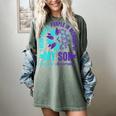 I Wear Teal Purple In Memory Of My Son Suicide Awareness Women's Comfort Colors T-Shirt Berry I Wear Teal Purple In Memory Of My Son Suicide Awareness Women's Comfort Colors T-Shirt Berry