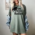 Women's One Degree Hotter College Masters PhD Graduation Party Women's Comfort Colors T-Shirt Berry