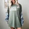 Women's Senior Class Of 2026 Graduation Year High School & College Women's Comfort Colors T-Shirt Berry